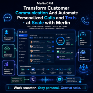 Transform Customer Communication And Automate Personalized Calls and Texts at Scale with Merlin