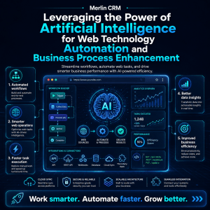 Leveraging the Power of Artificial Intelligence for Web Technology Automation and Business Process Enhancement