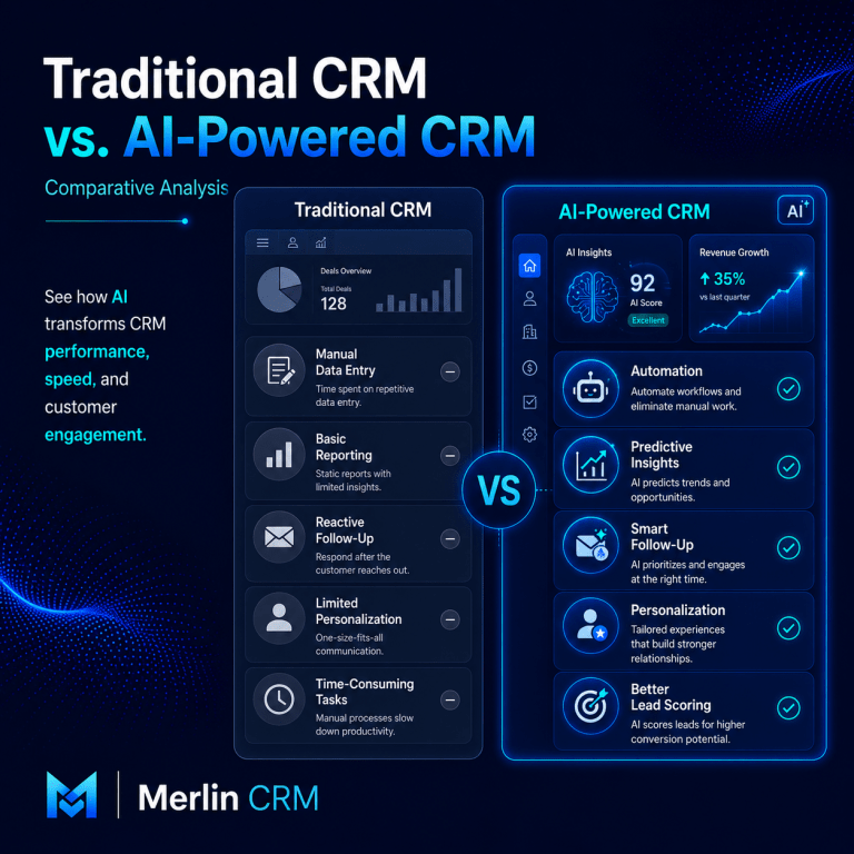 Traditional CRM vs. AI-Powered CRM: Comparative Analysis