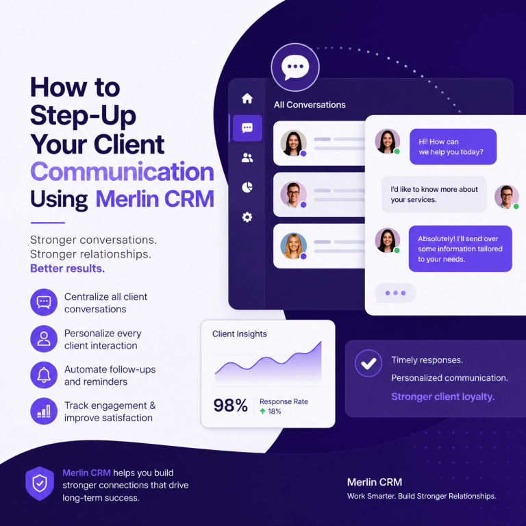 How to Step-Up Your Client Communication Using Merlin CRM